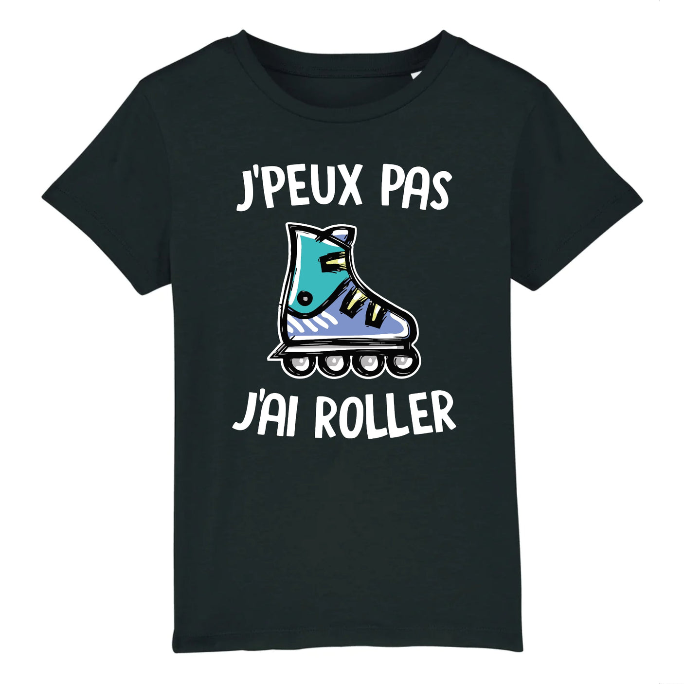 T-Shirt Enfant J'peux pas j'ai roller