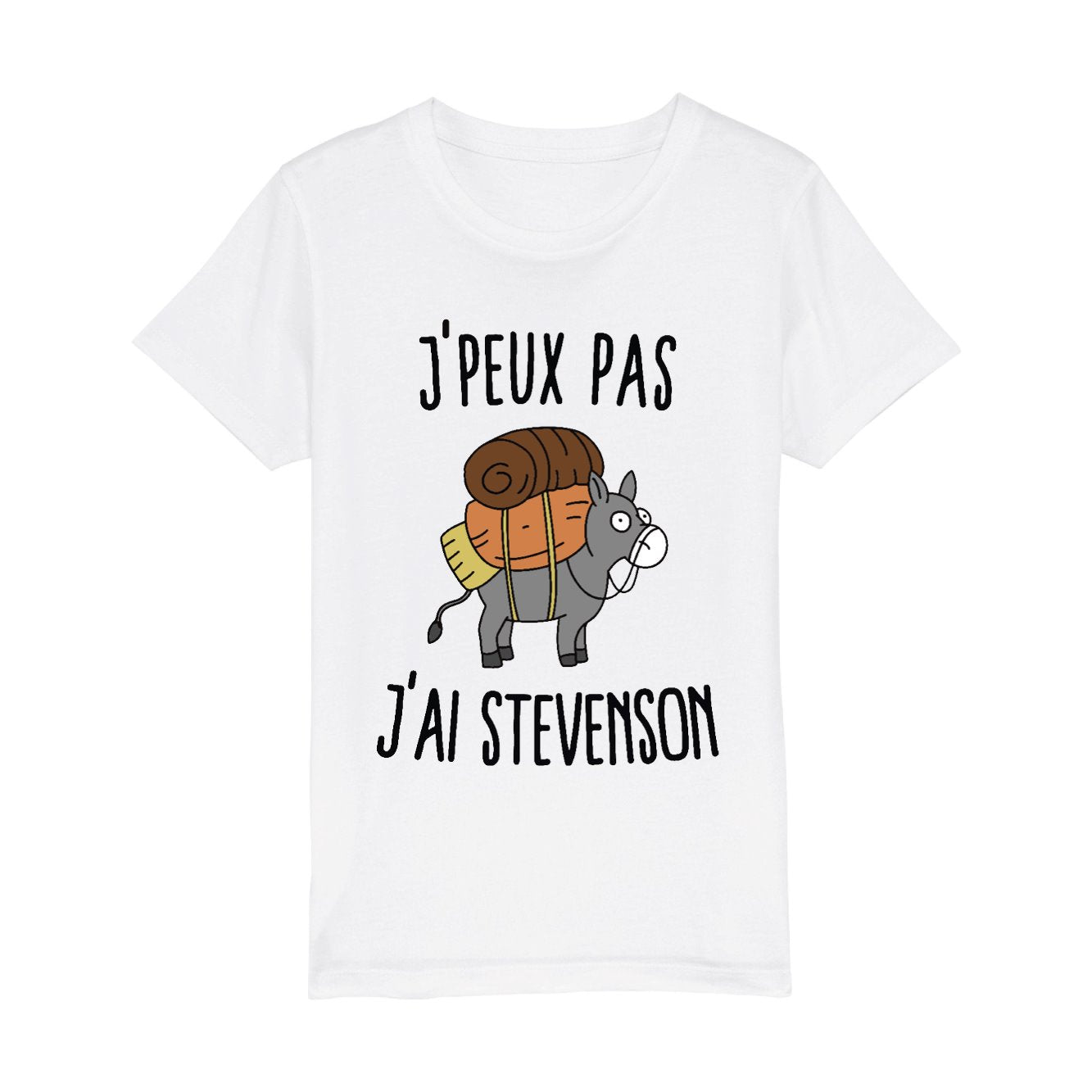 T-Shirt Enfant J'peux pas j'ai Stevenson