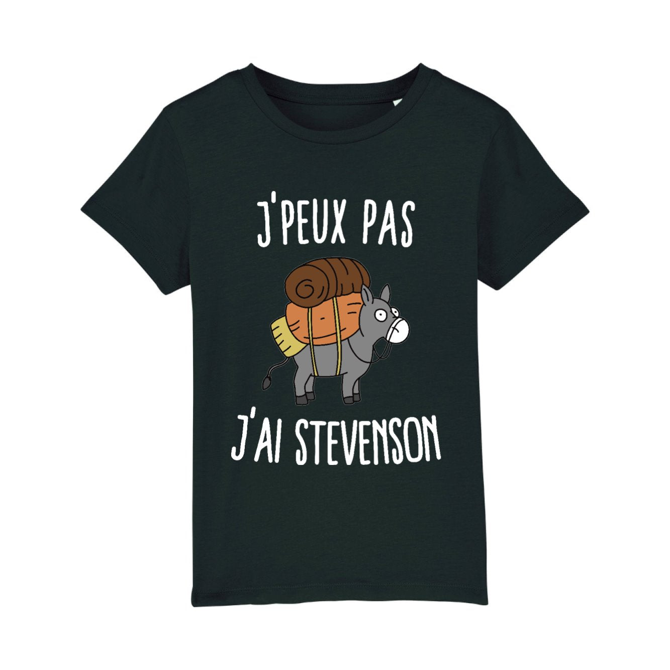 T-Shirt Enfant J'peux pas j'ai Stevenson