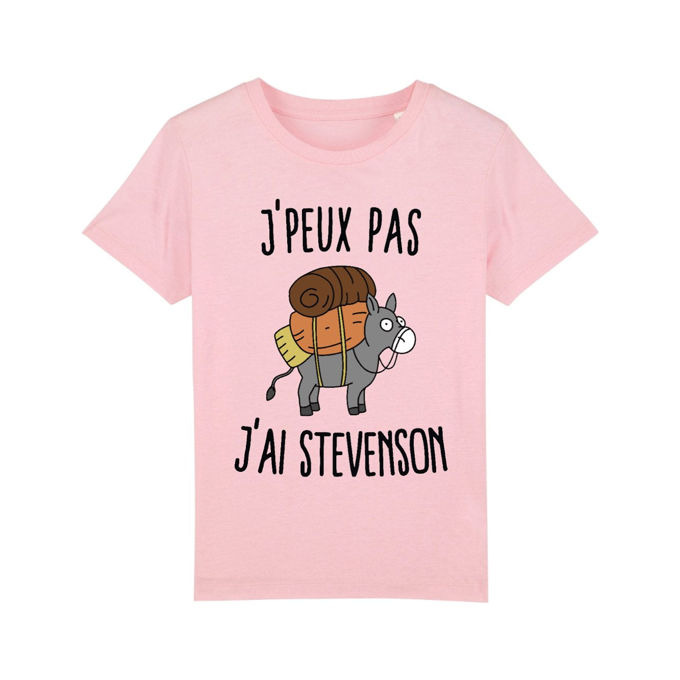 T-Shirt Enfant J'peux pas j'ai Stevenson