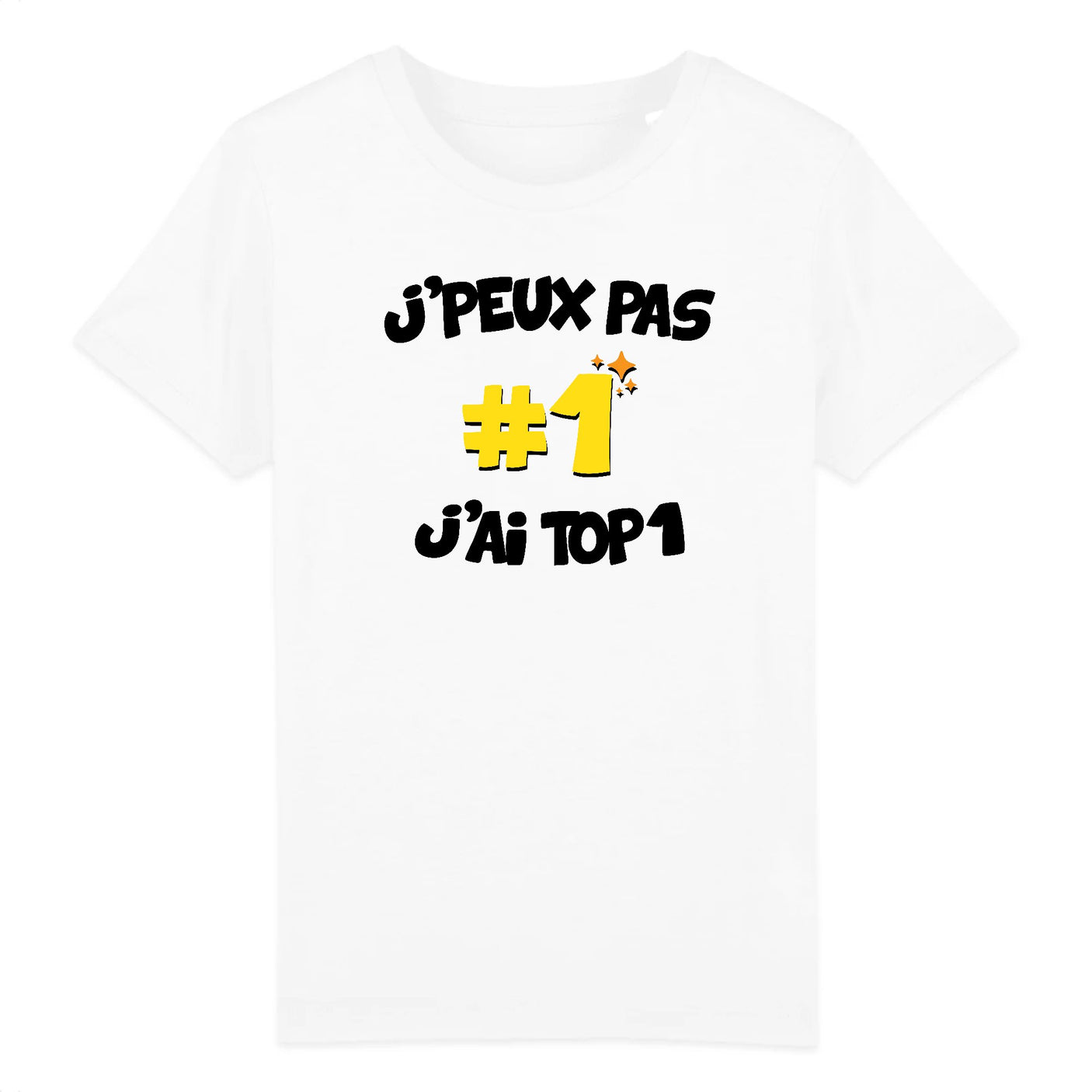 T-Shirt Enfant J'peux pas j'ai TOP1