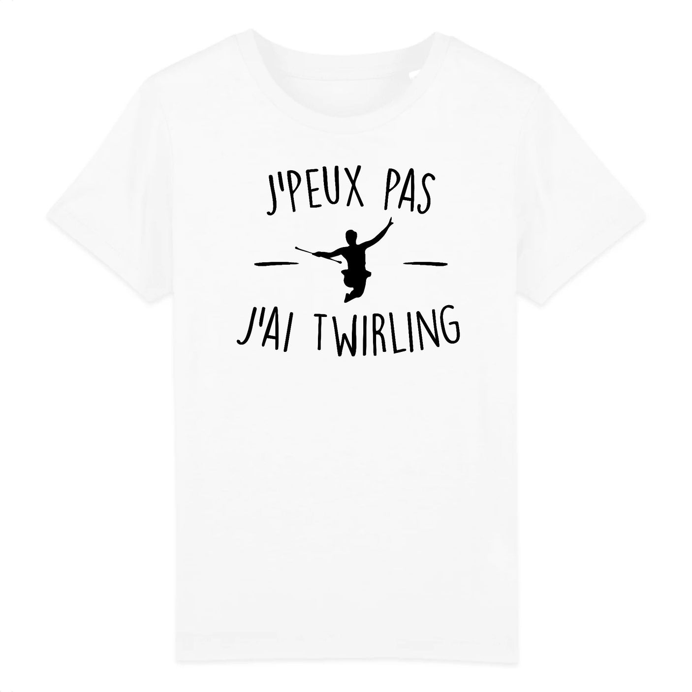 T-Shirt Enfant J'peux pas j'ai twirling