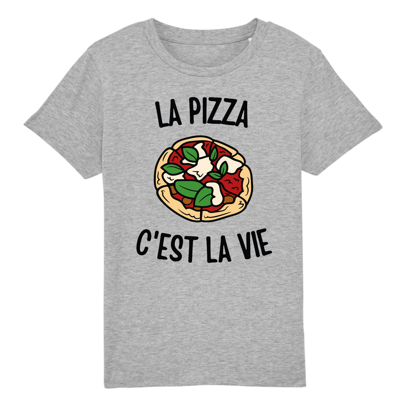 T-Shirt Enfant La pizza c'est la vie