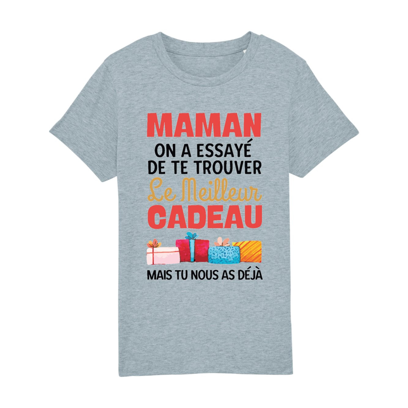 T-Shirt Enfant Le meilleur cadeau pour maman