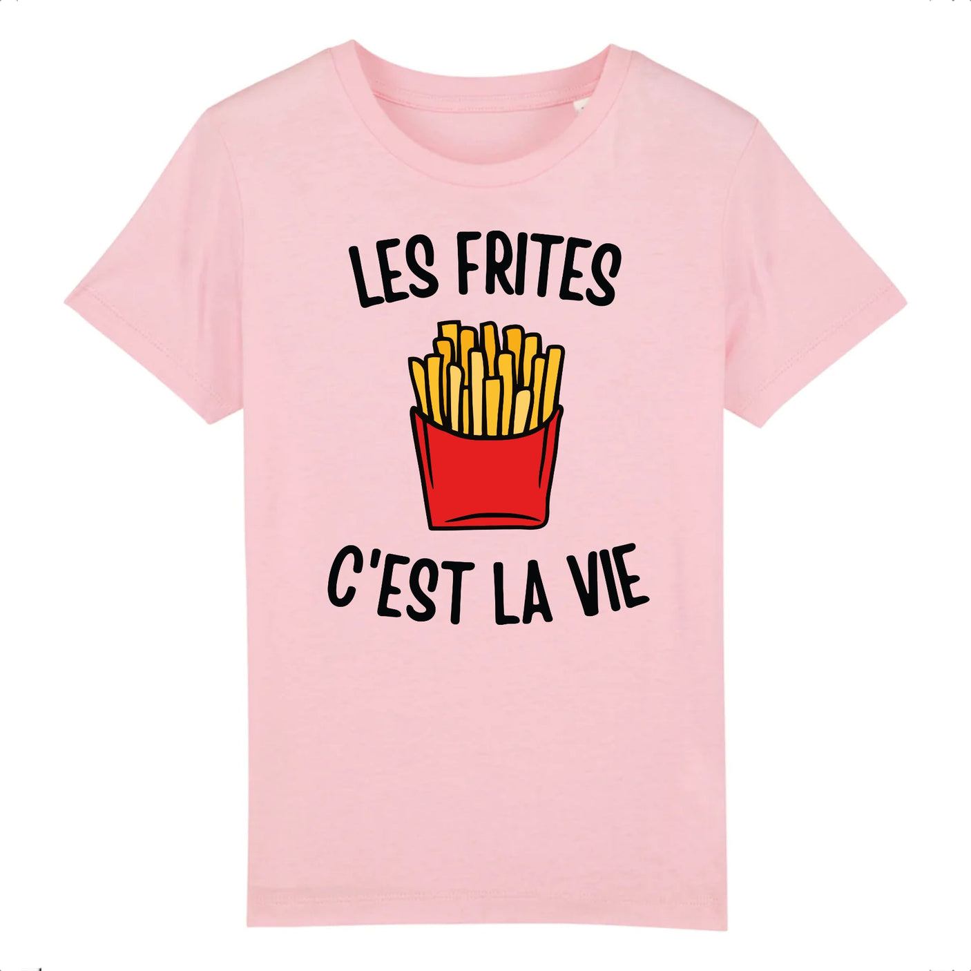 T-Shirt Enfant Les frites c'est la vie