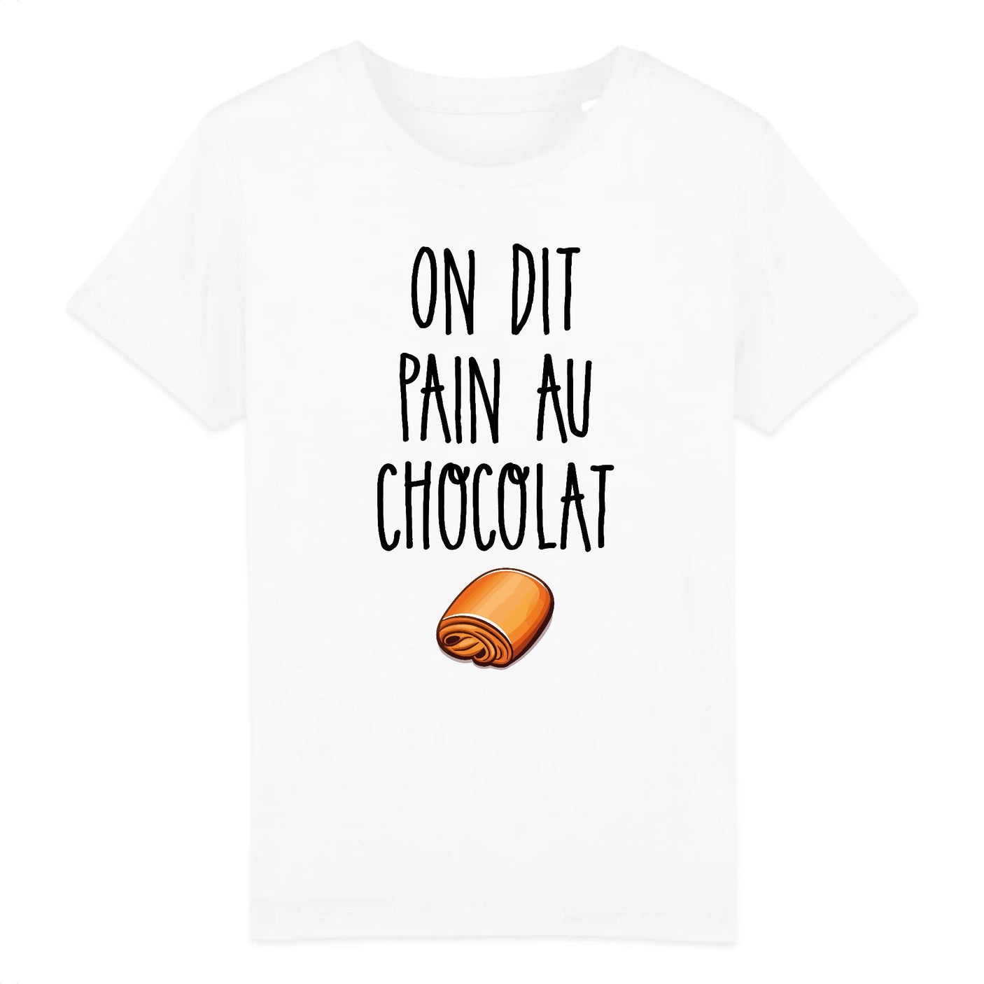 T-Shirt Enfant On dit pain au chocolat