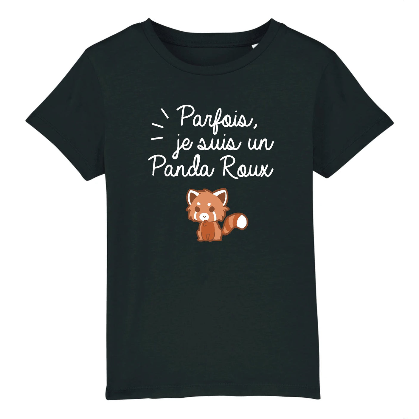T-Shirt Enfant Panda roux
