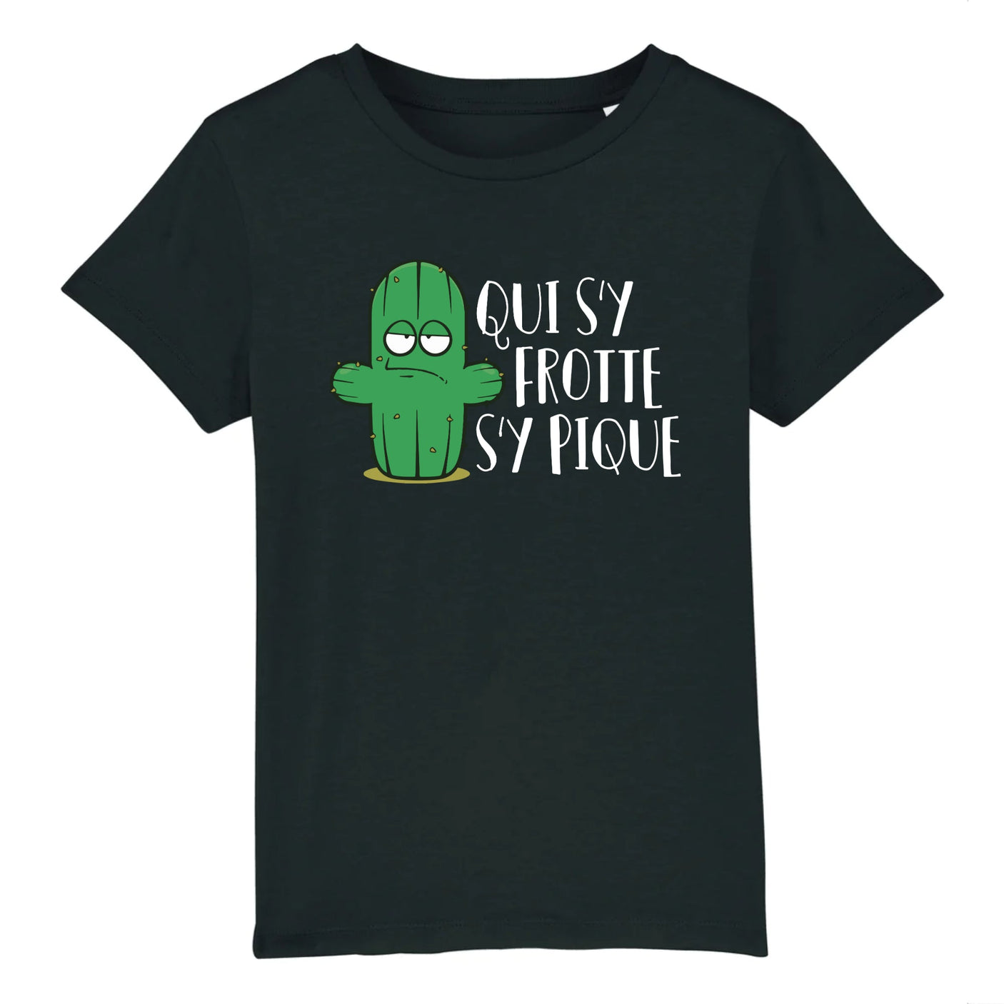 T-Shirt Enfant Qui s'y frotte s'y pique