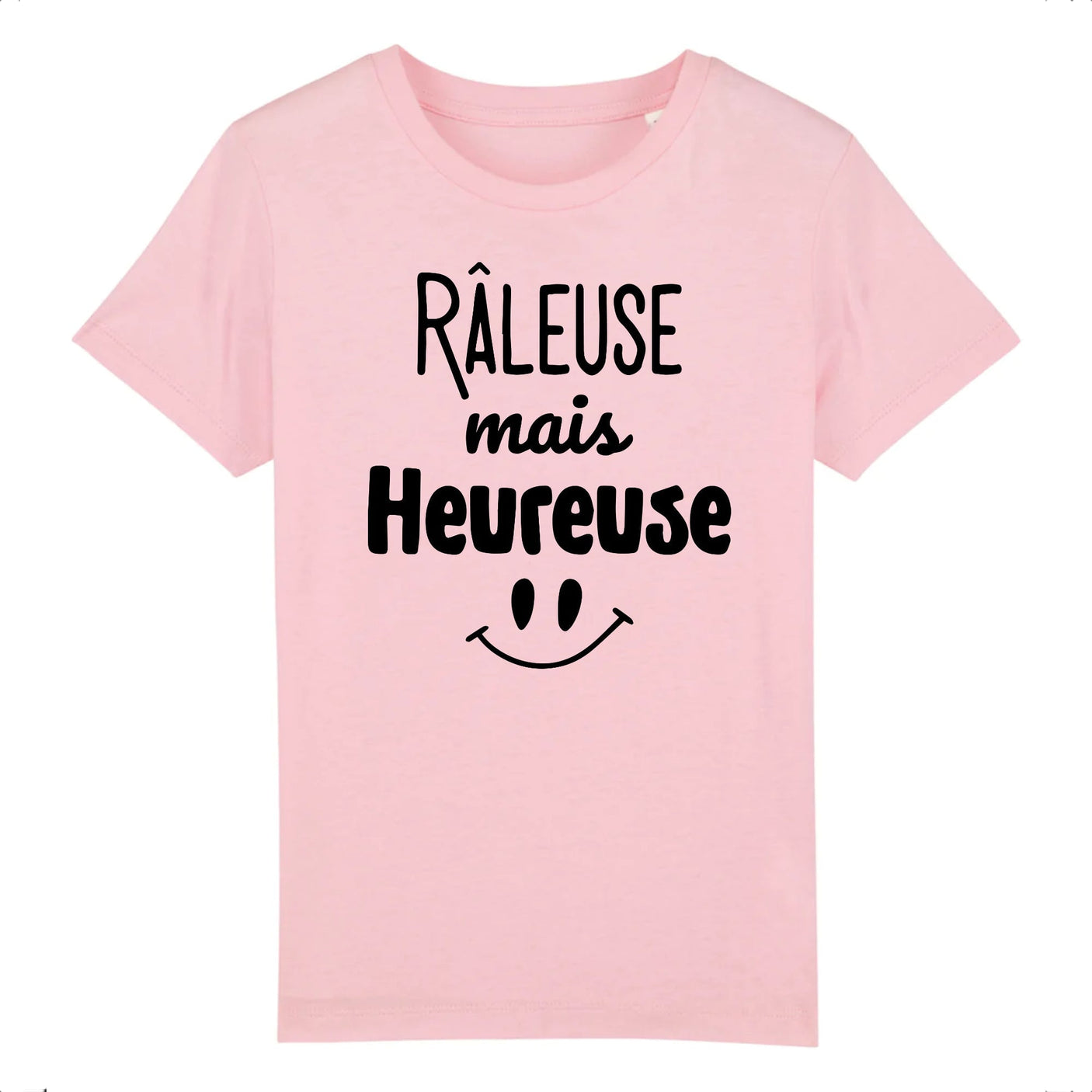 T-Shirt Enfant Râleuse mais heureuse