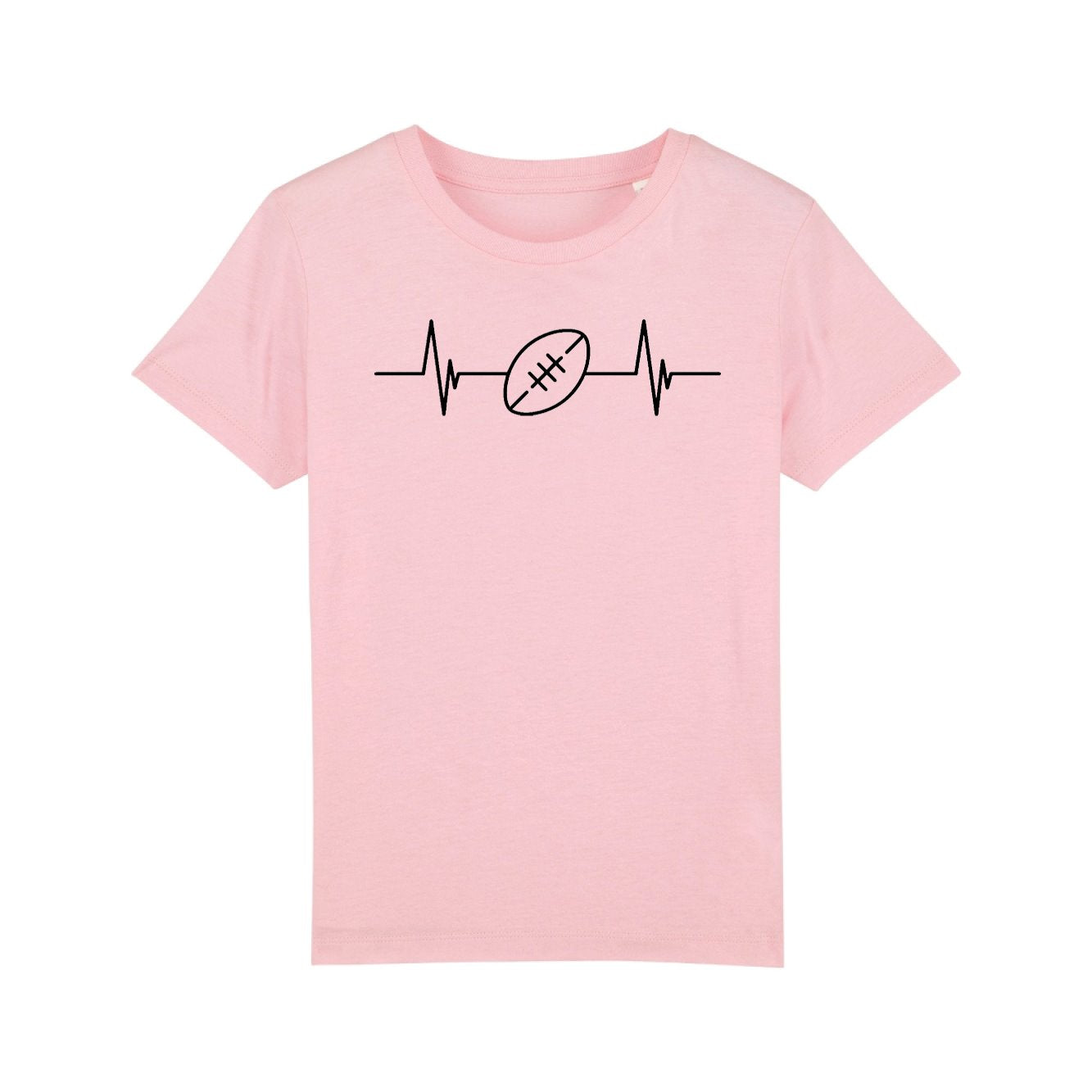 T-Shirt Enfant Rythme cardiaque rugby