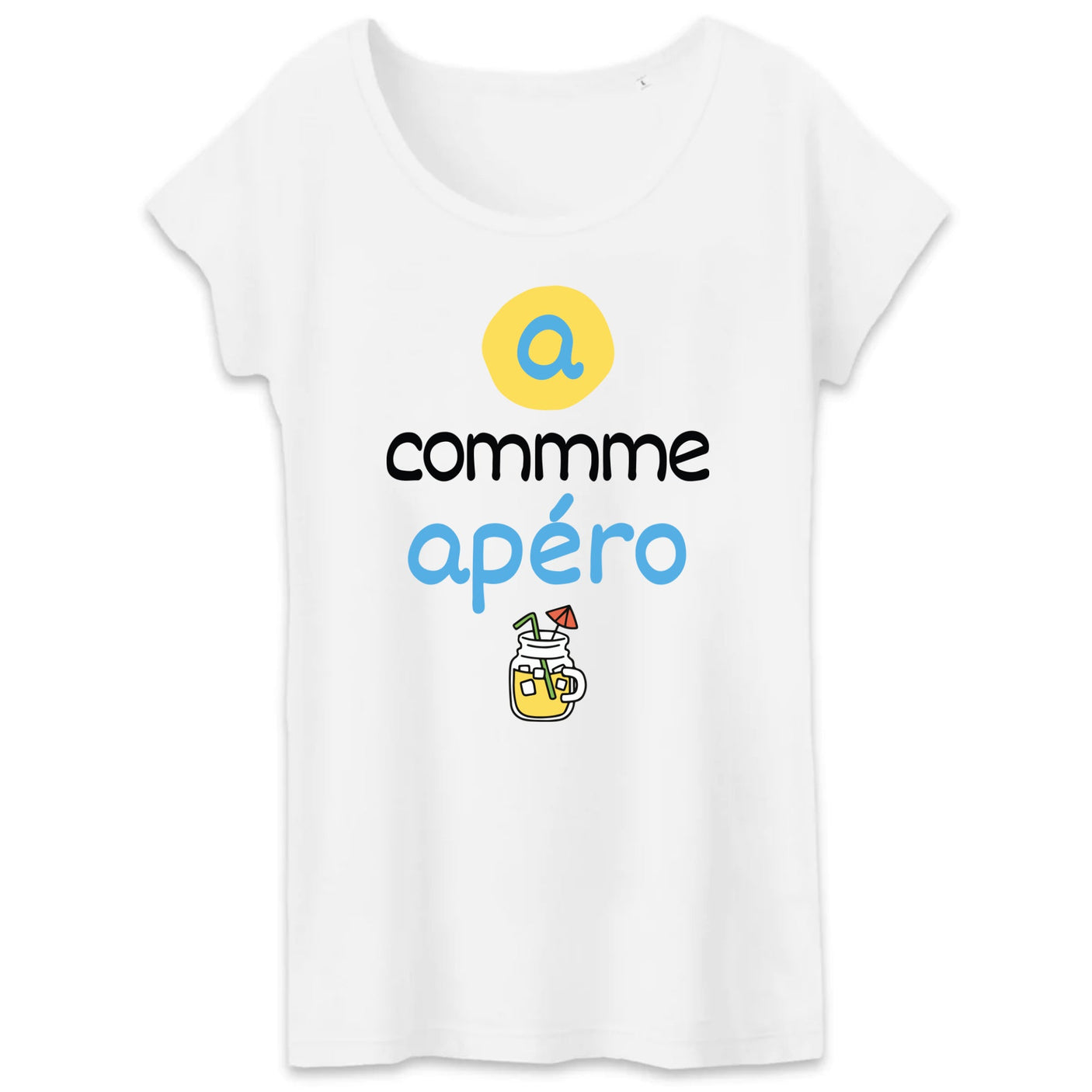 T-Shirt Femme A comme apéro