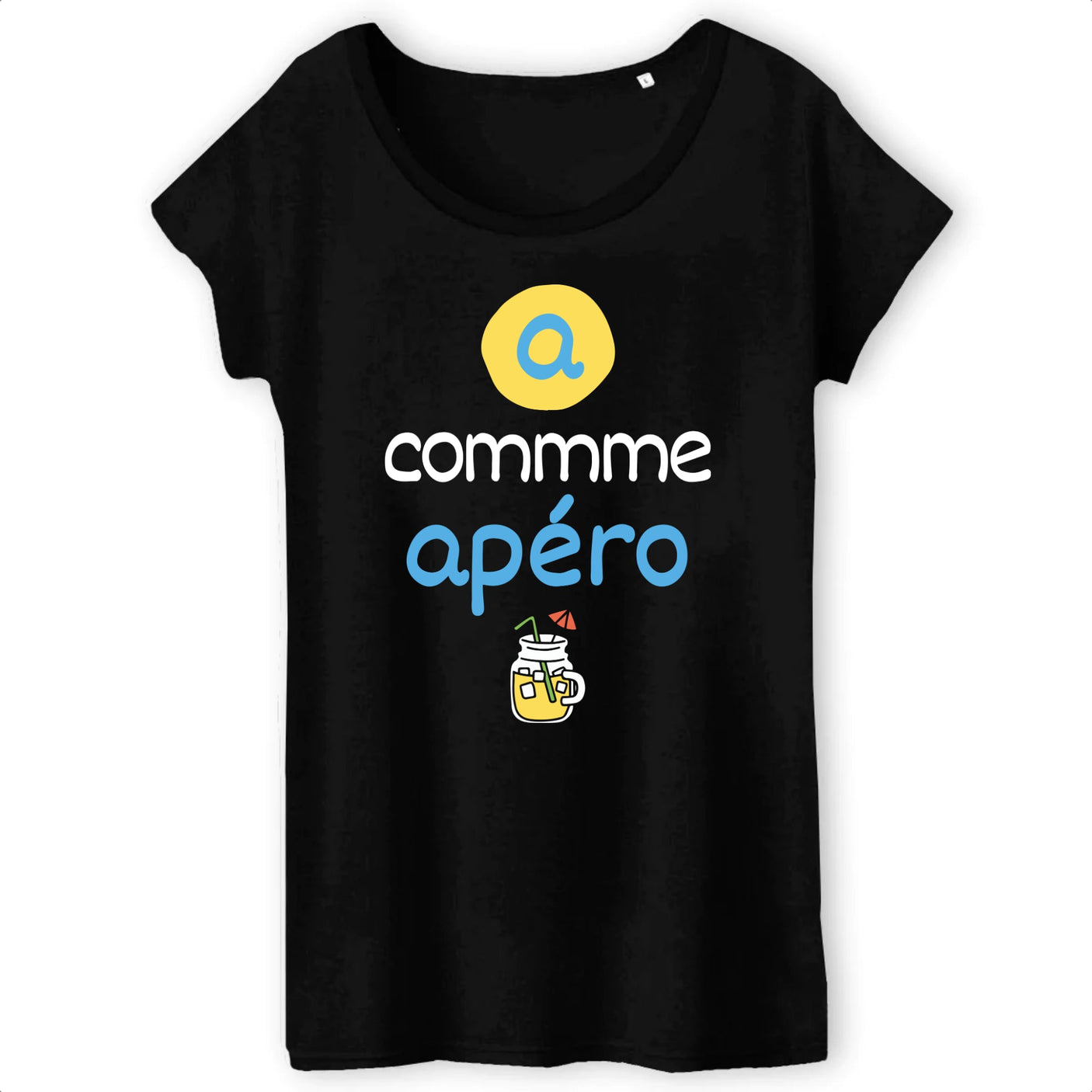 T-Shirt Femme A comme apéro