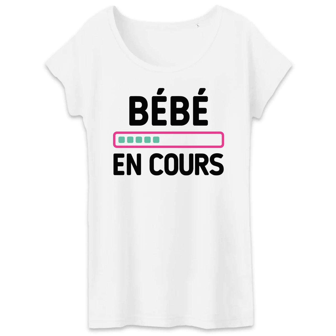 T-Shirt Femme Bébé en cours