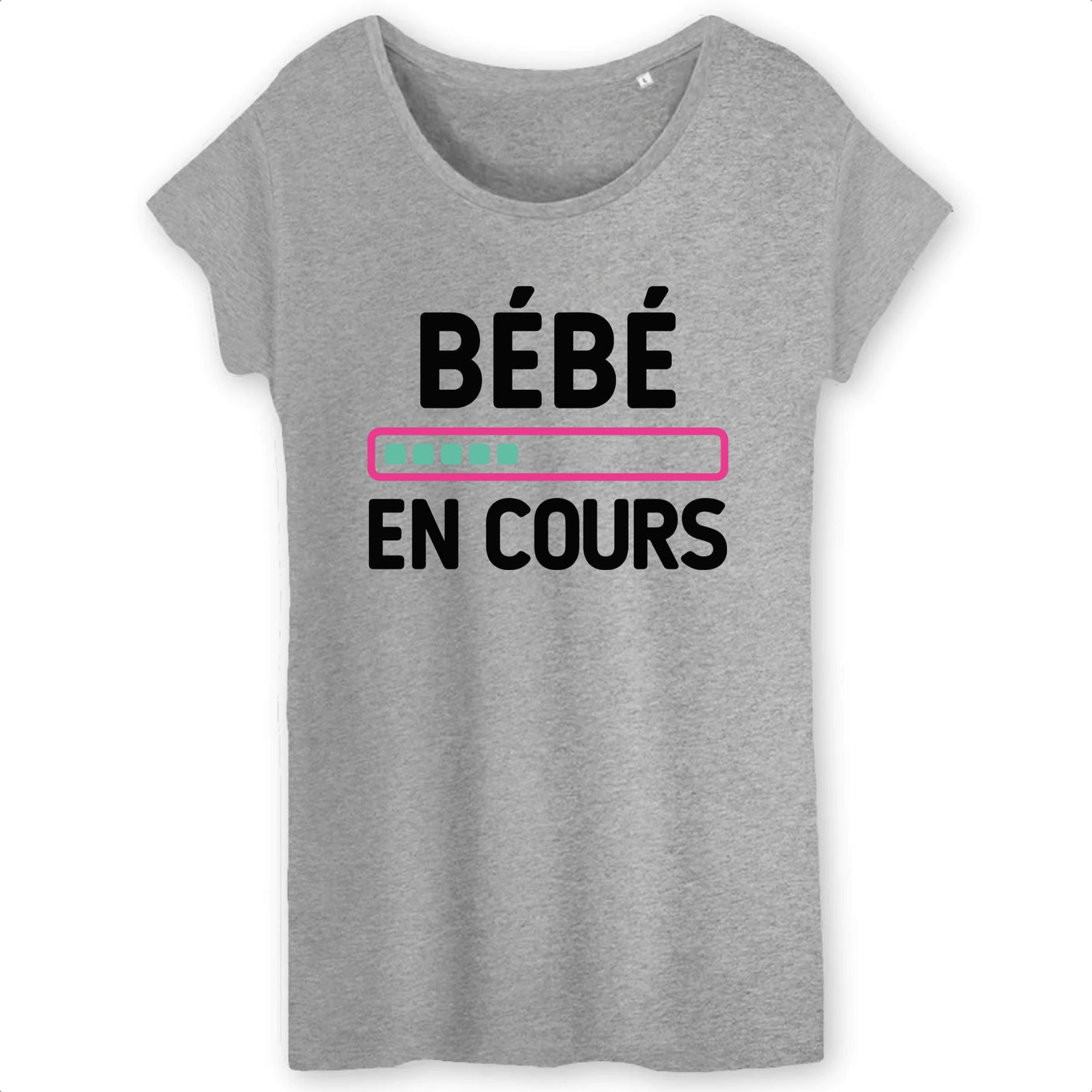 T-Shirt Femme Bébé en cours
