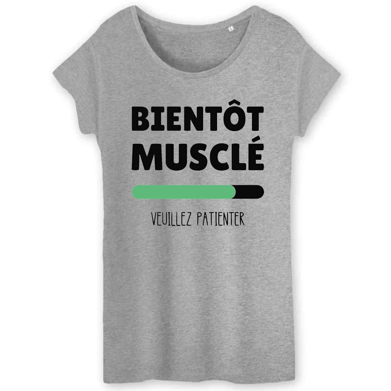 T-Shirt Femme Bientôt musclé