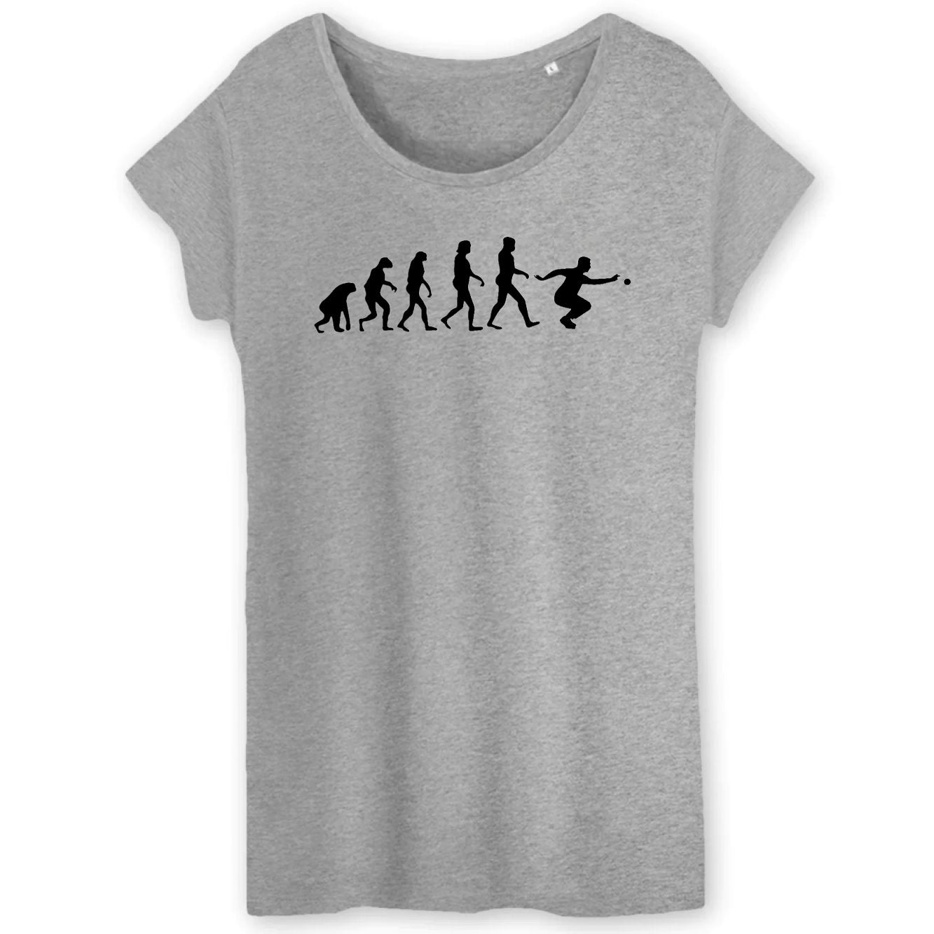 T-Shirt Femme Évolution pétanque