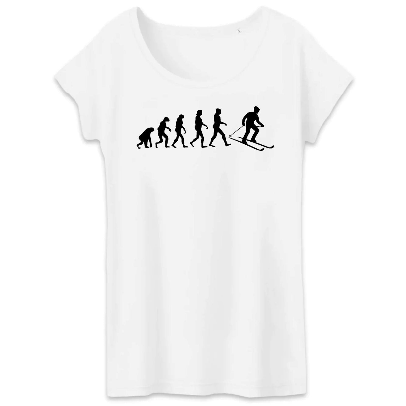 T-Shirt Femme Évolution ski