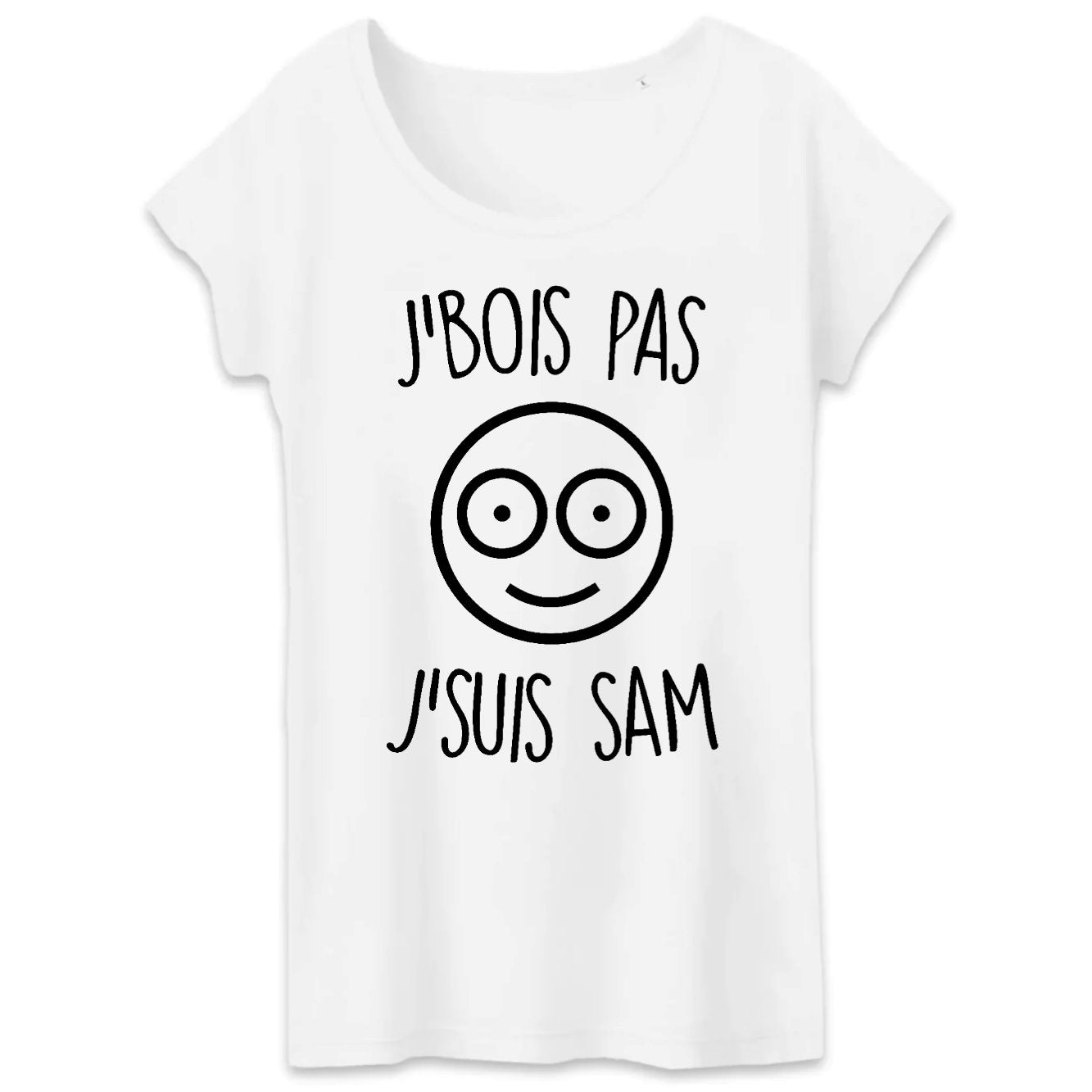 T-Shirt Femme J'bois pas j'suis Sam