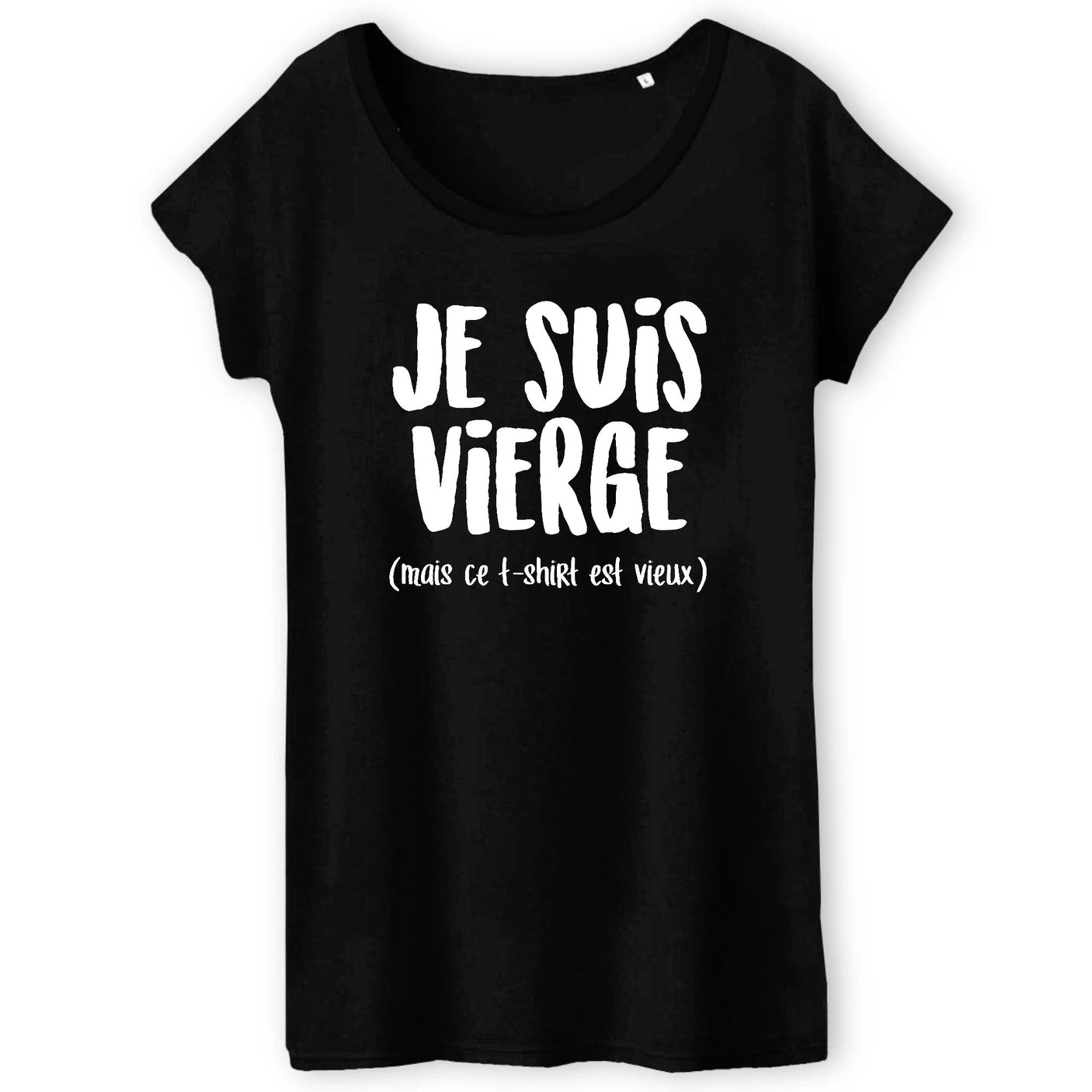 T-Shirt Femme Je suis vierge