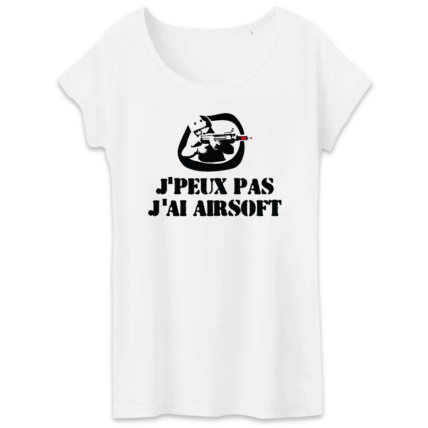 T-Shirt Femme J'peux pas j'ai airsoft