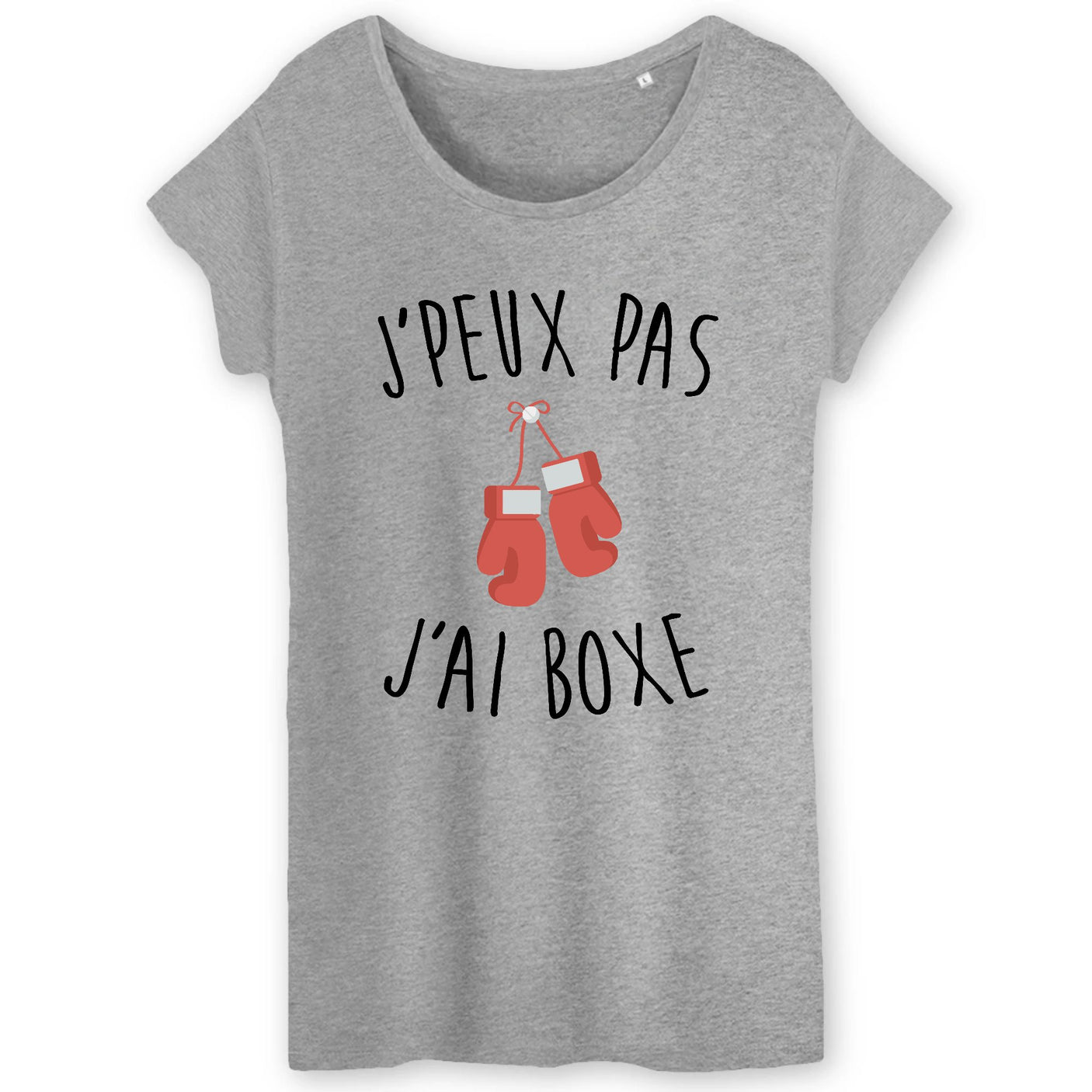 T-Shirt Femme J'peux pas j'ai boxe