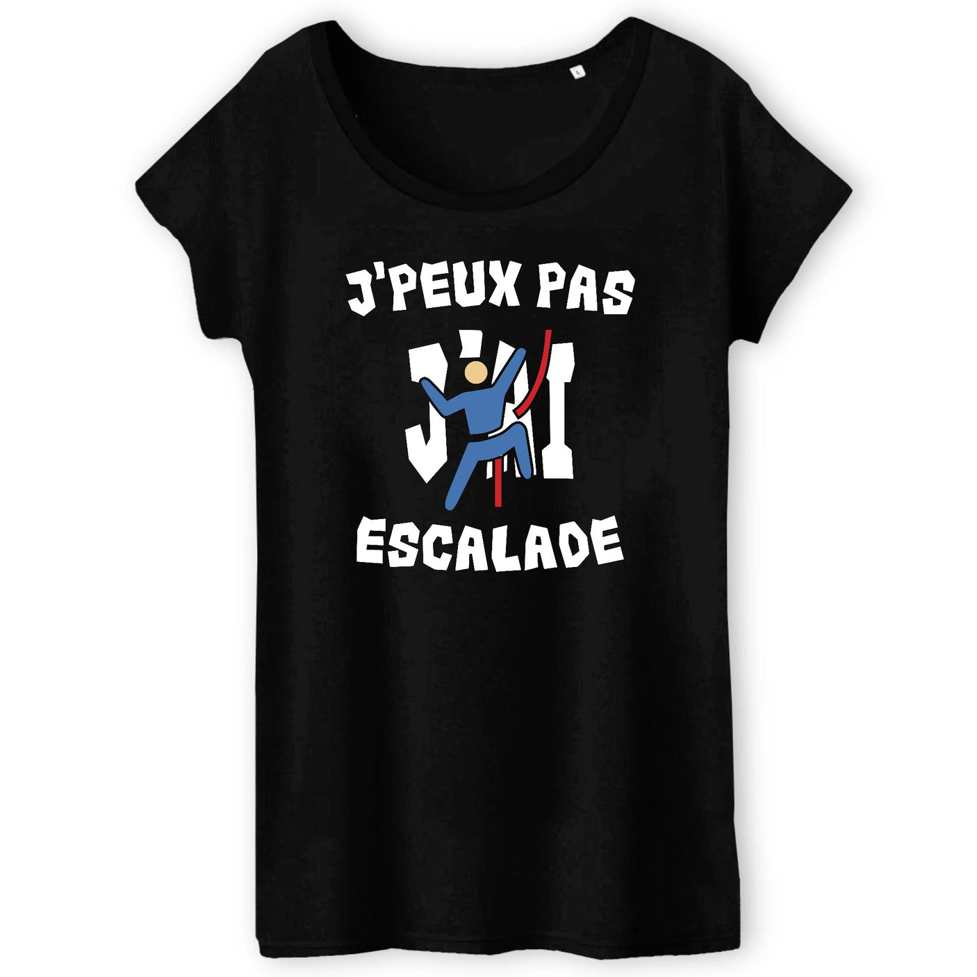 T-Shirt Femme J'peux pas j'ai escalade