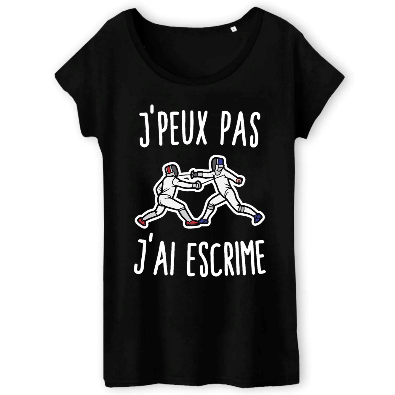 T-Shirt Femme J'peux pas j'ai escrime