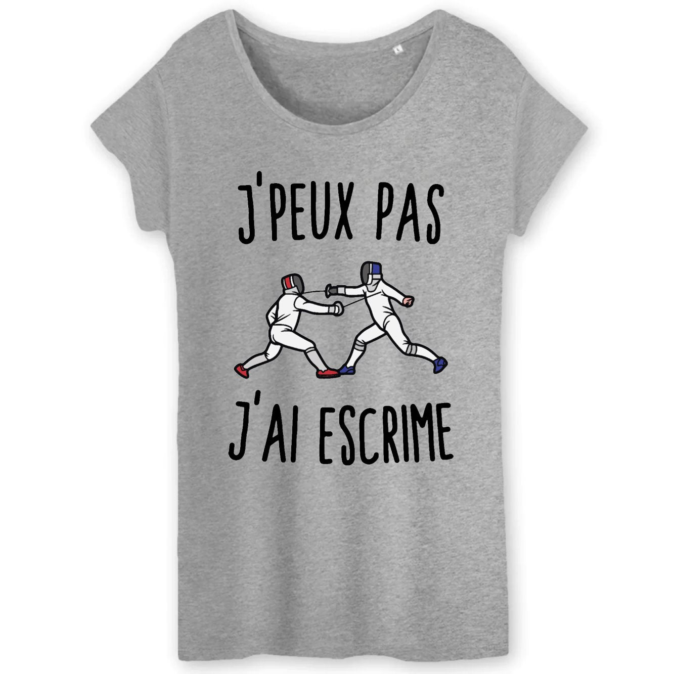 T-Shirt Femme J'peux pas j'ai escrime
