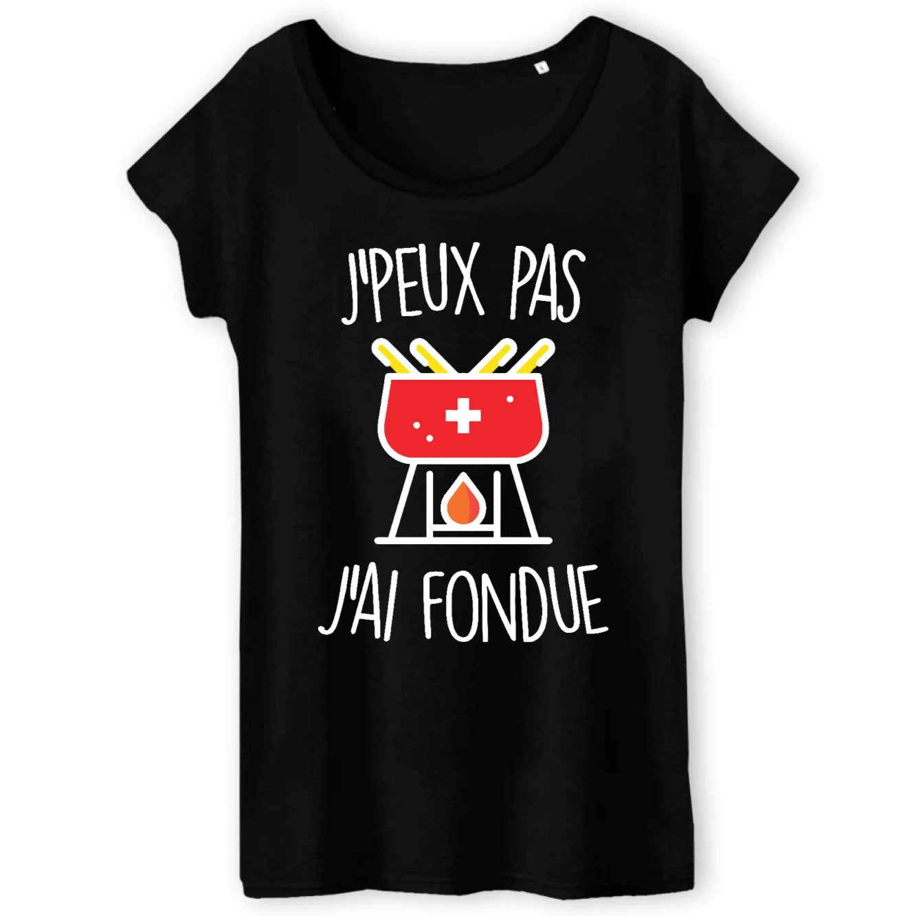 T-Shirt Femme J'peux pas j'ai fondue