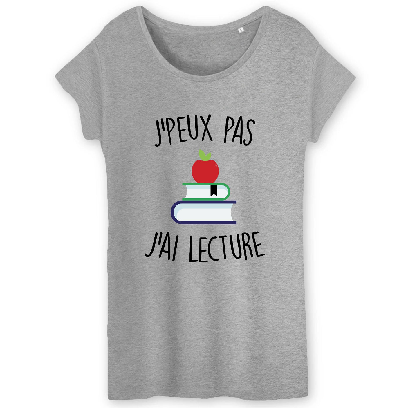 T-Shirt Femme J'peux pas j'ai lecture