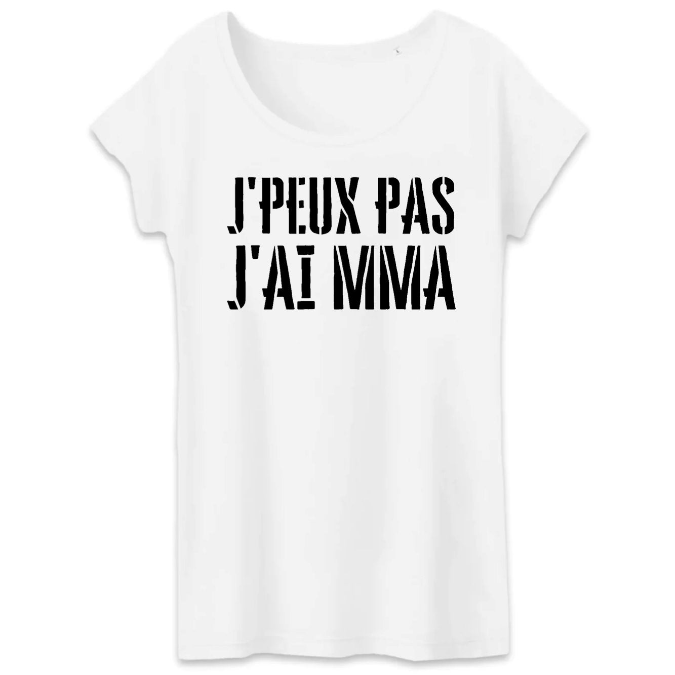 T-Shirt Femme J'peux pas j'ai MMA