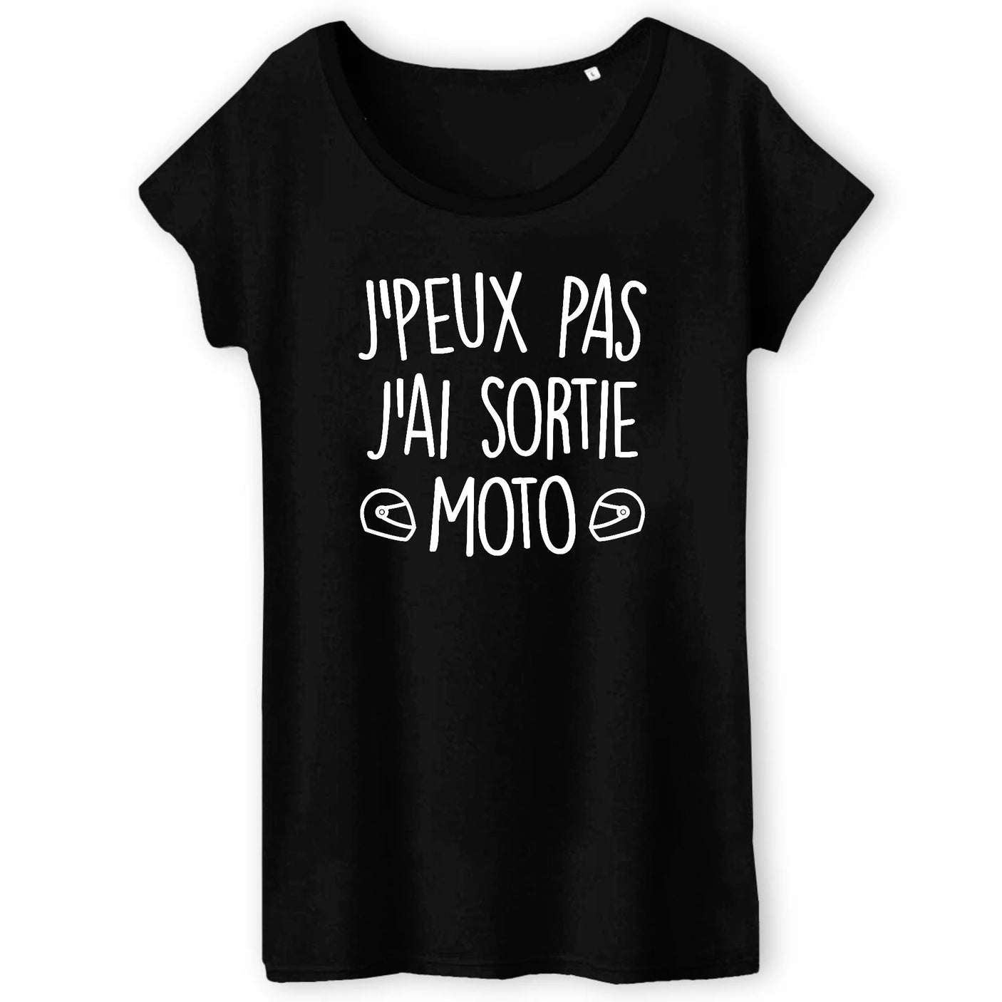 T-Shirt Femme J'peux pas j'ai sortie moto