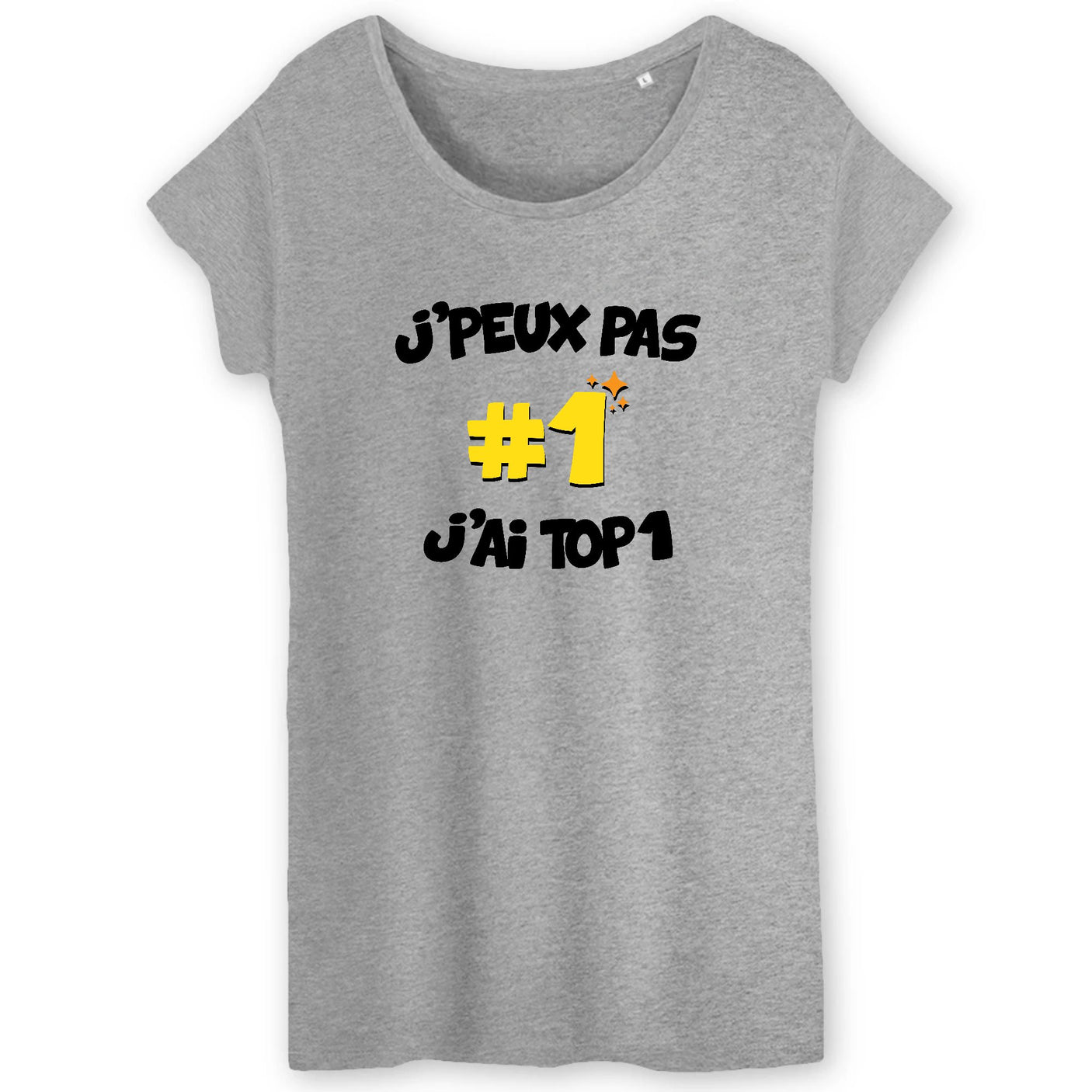T-Shirt Femme J'peux pas j'ai TOP1