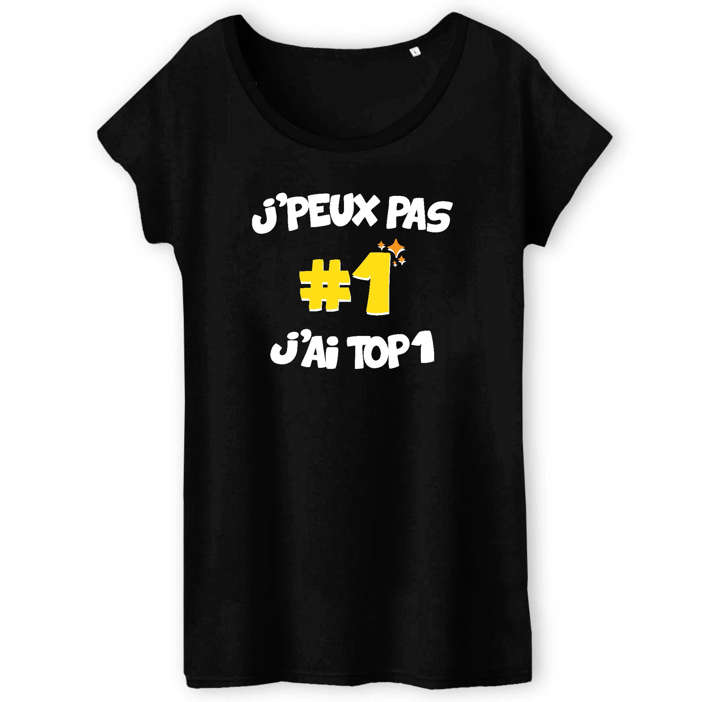 T-Shirt Femme J'peux pas j'ai TOP1