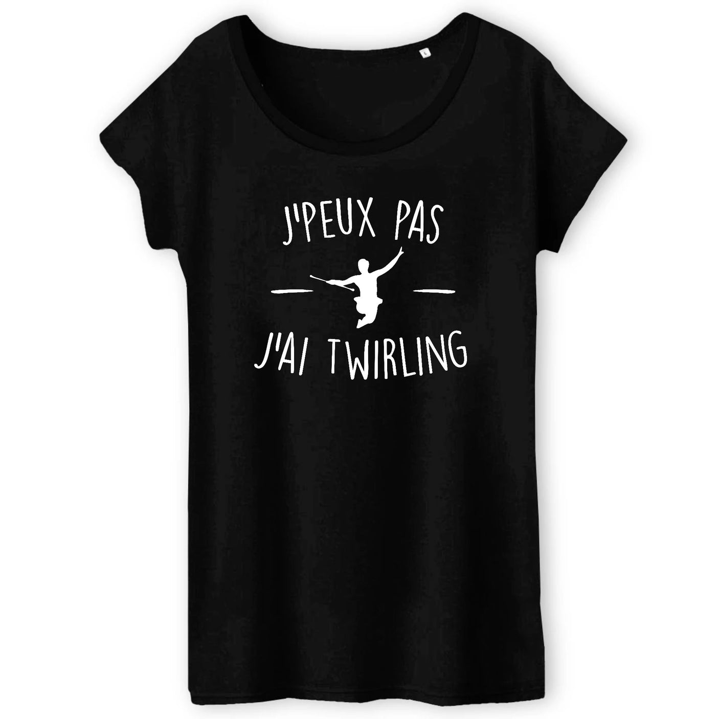 T-Shirt Femme J'peux pas j'ai twirling
