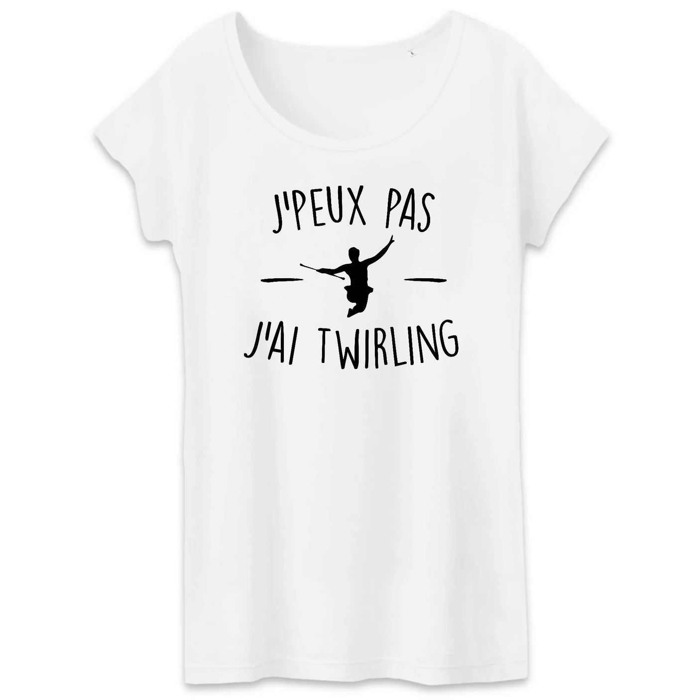 T-Shirt Femme J'peux pas j'ai twirling
