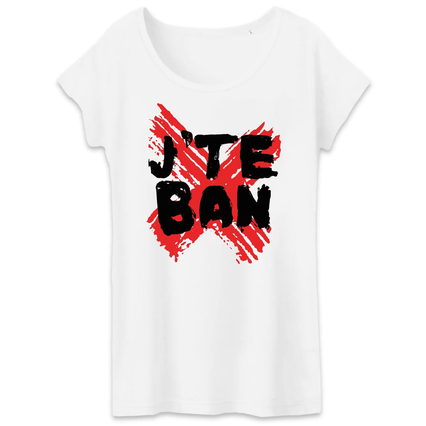 T-Shirt Femme J'te ban