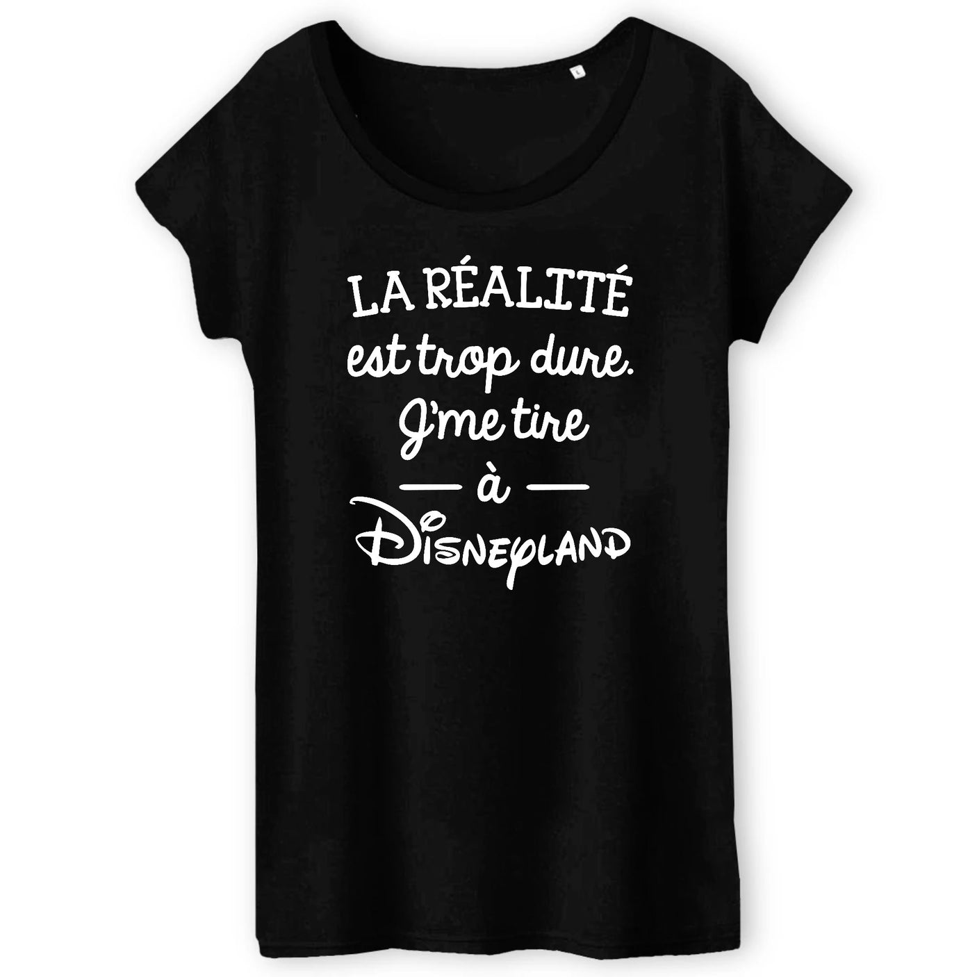 T-Shirt Femme La réalité est trop dure
