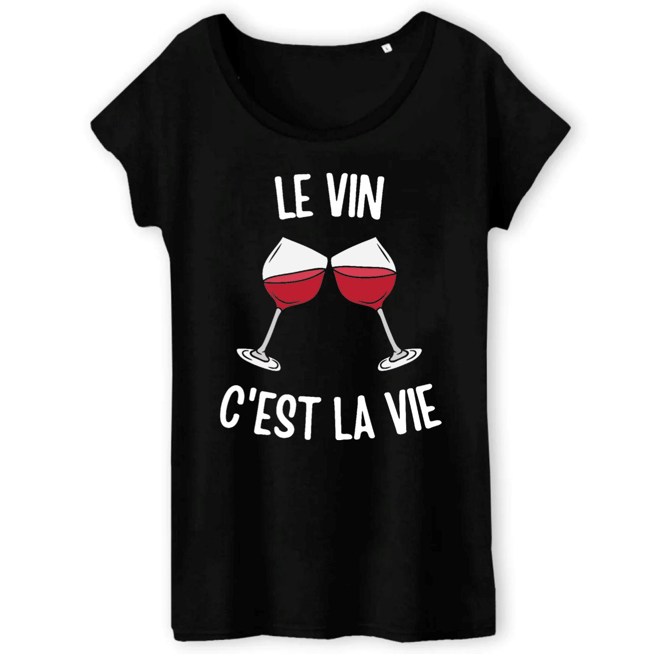 T-Shirt Femme Le vin c'est la vie