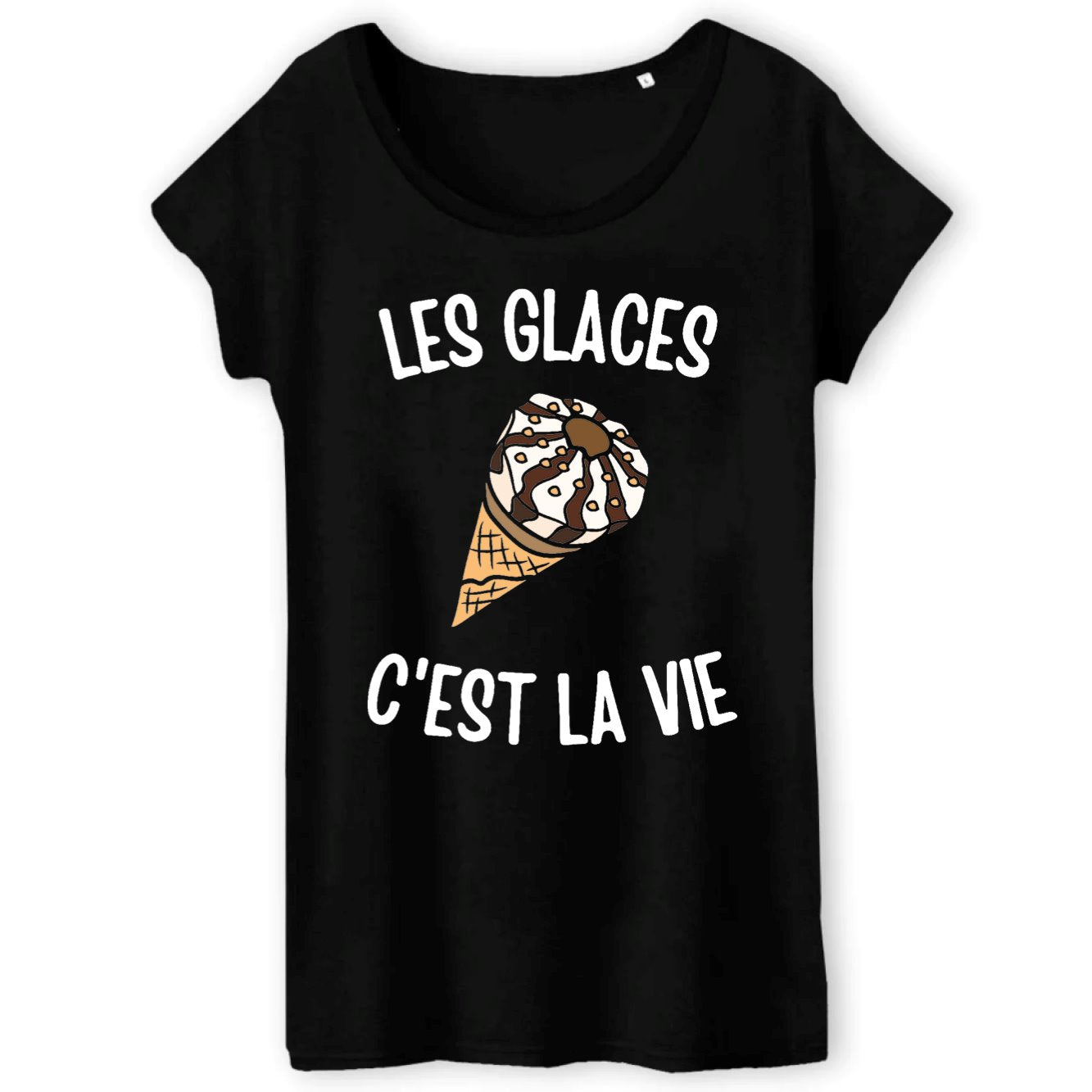 T-Shirt Femme Les glaces c'est la vie