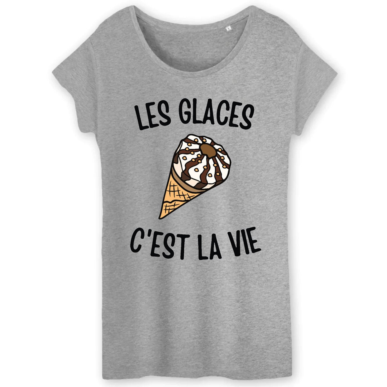 T-Shirt Femme Les glaces c'est la vie