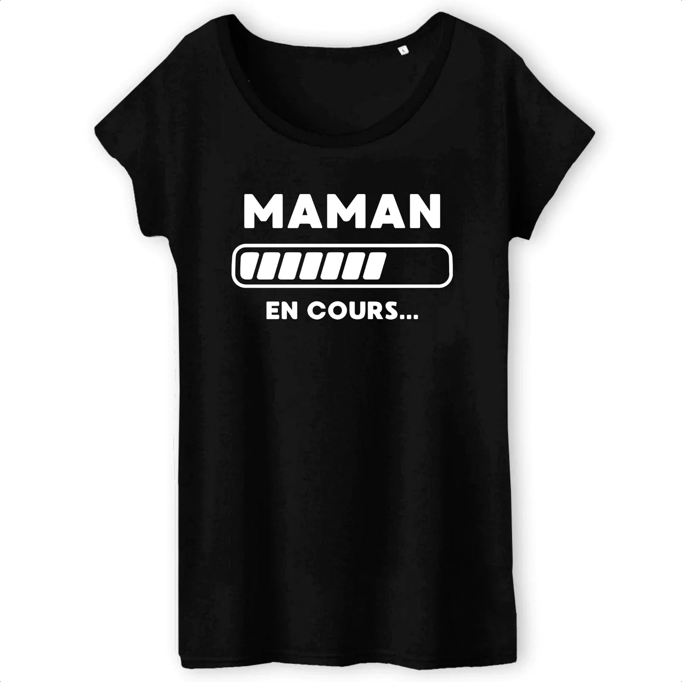 T-Shirt Femme Maman en cours