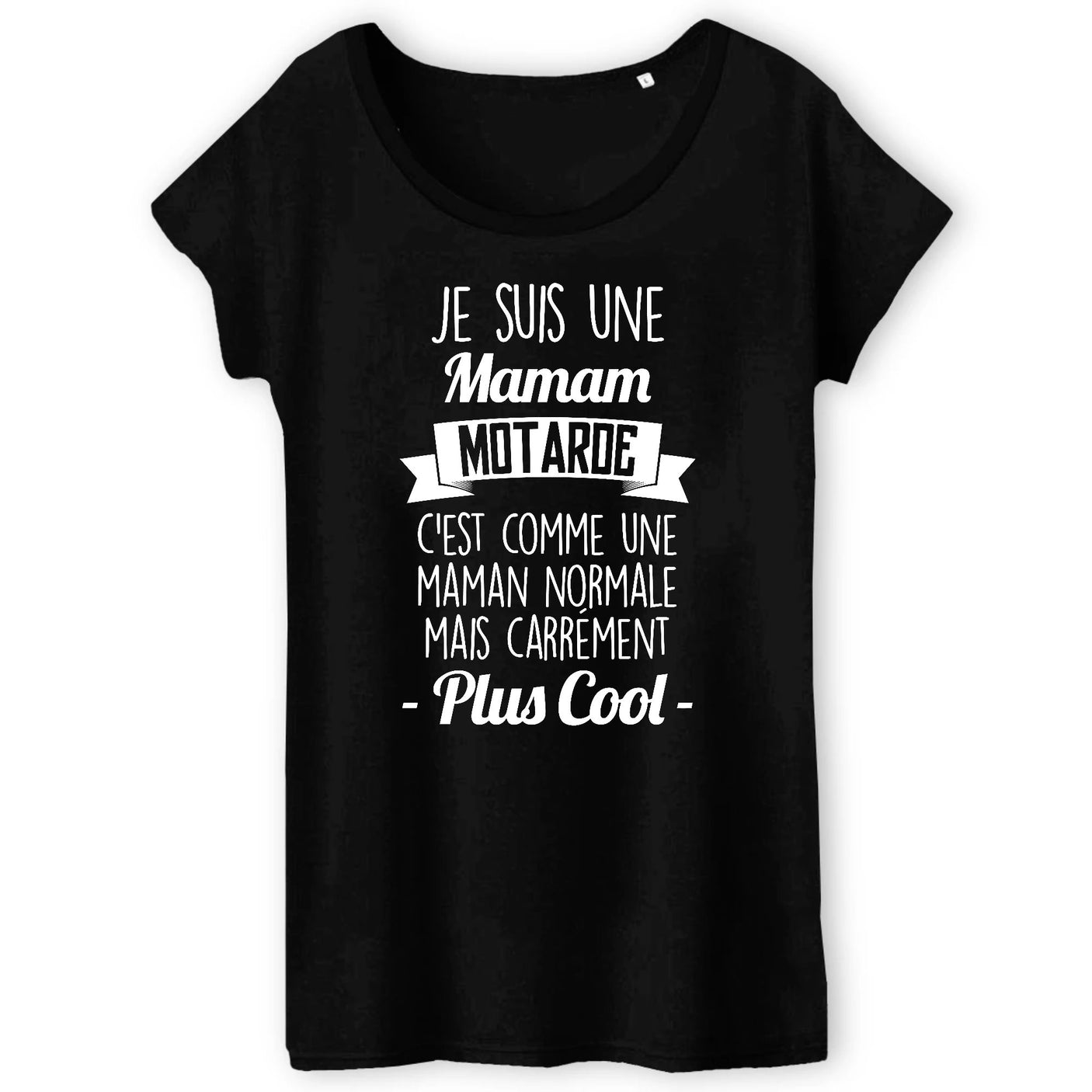 T-Shirt Femme Maman motarde