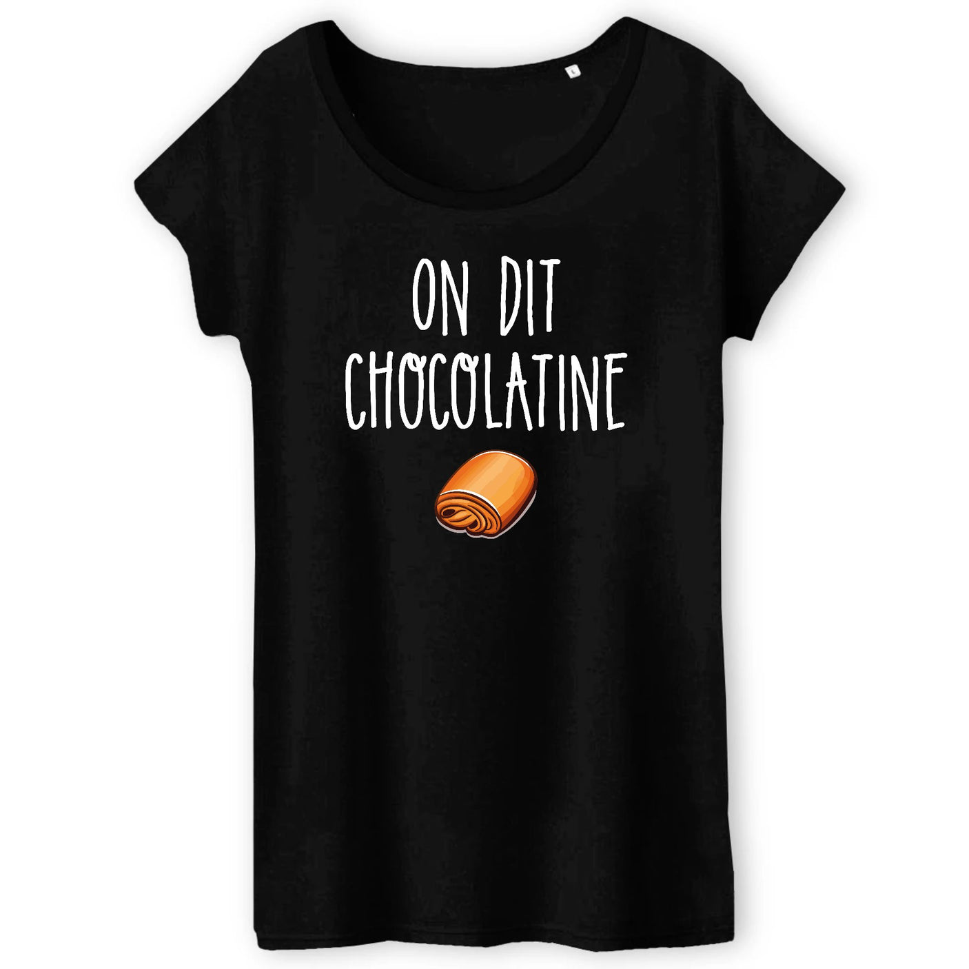 T-Shirt Femme On dit chocolatine