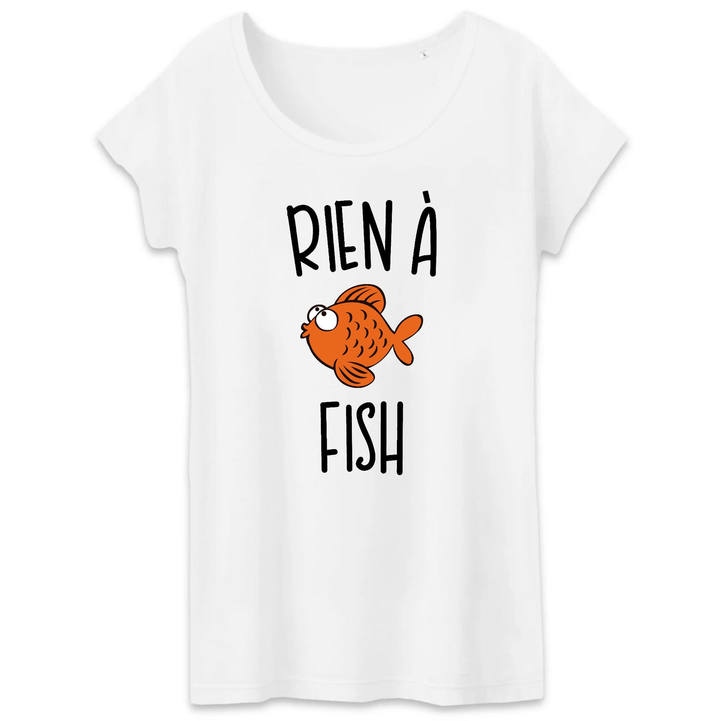 T-Shirt Femme Rien à fish