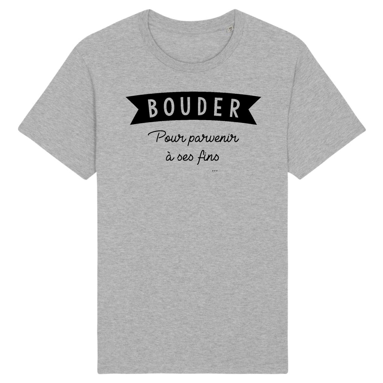 T-Shirt Homme Bouder pour parvenir à ses fins