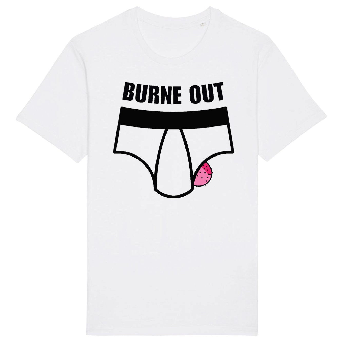 T-Shirt Homme Burne out