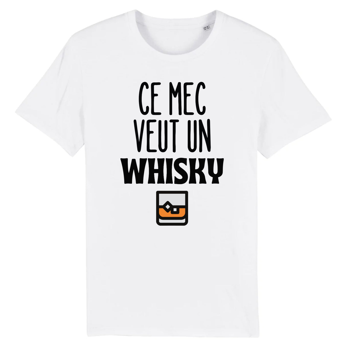 T-Shirt Homme Ce mec veut un whisky