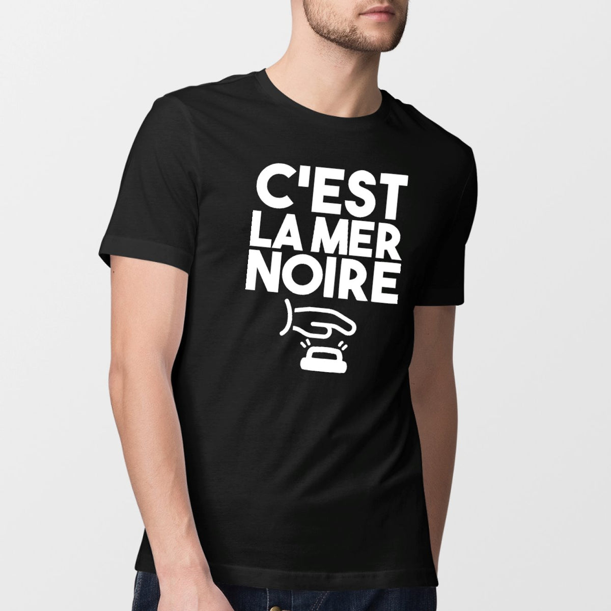 T-shirt Humoristique Avec Inscription « Just Pretend I'm Not Here T-shirt Humoristique Avec Inscription « Just Pretend I'm Not Here