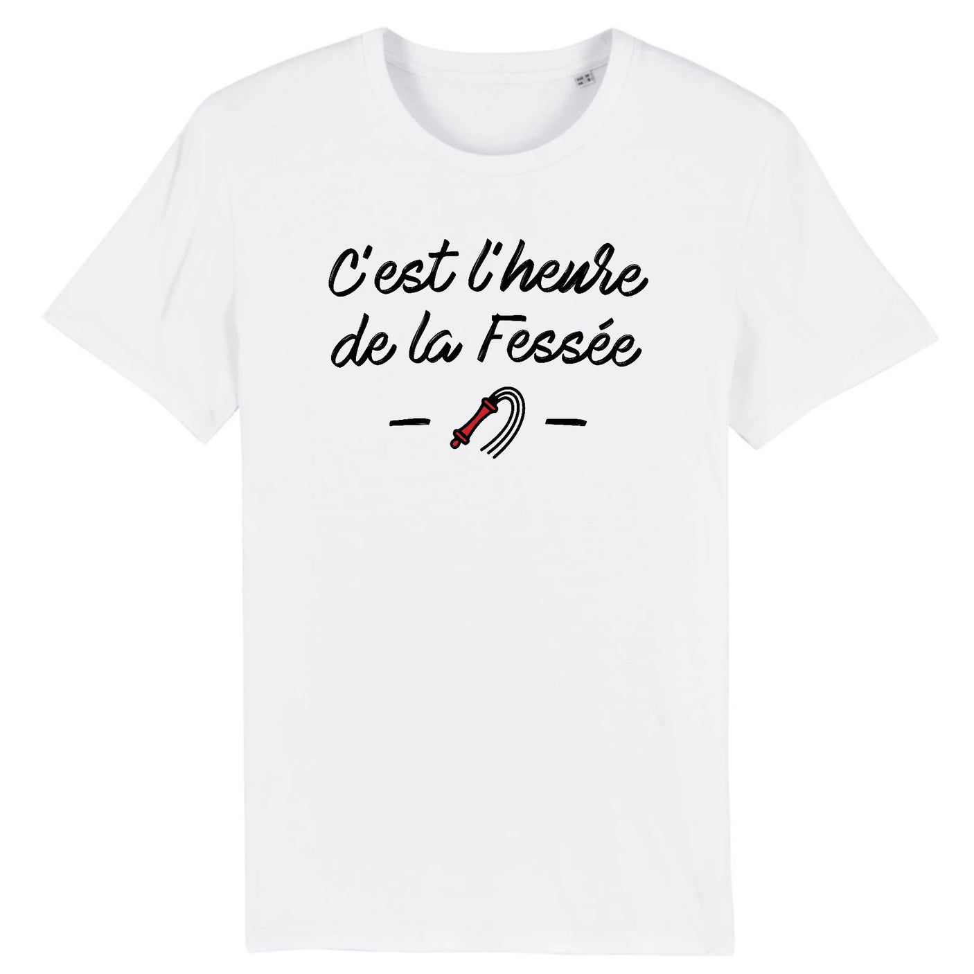 T-Shirt Homme C'est l'heure de la fessée